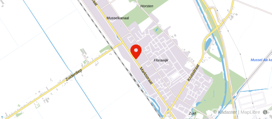 Locatie van B & B Financiële Adviseurs BV
