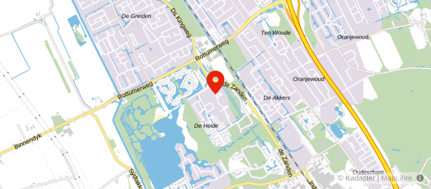 Locatie van Friesland Verzekeringen v.o.f.