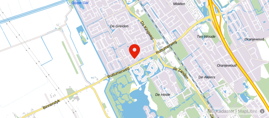 Locatie van Lolkema Makelaardij en Taxaties