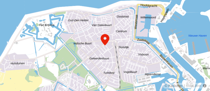 Locatie van Spitters voor 'n Helder Advies