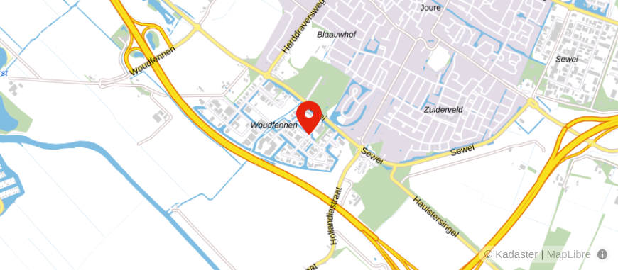 Locatie van Countus accountants + adviseurs