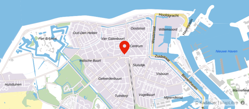 Locatie van Helder(s) Hypotheekadvies