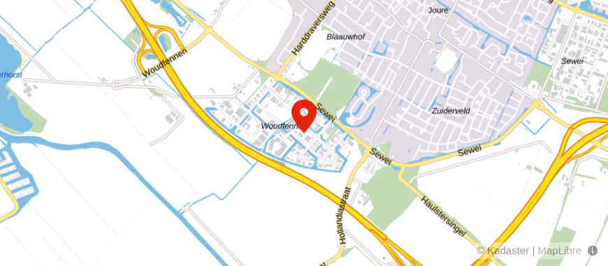 Locatie van Van der Veen & Kromhout Belastingadviseurs