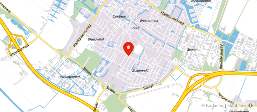 Locatie van Pen Financiële Diensten