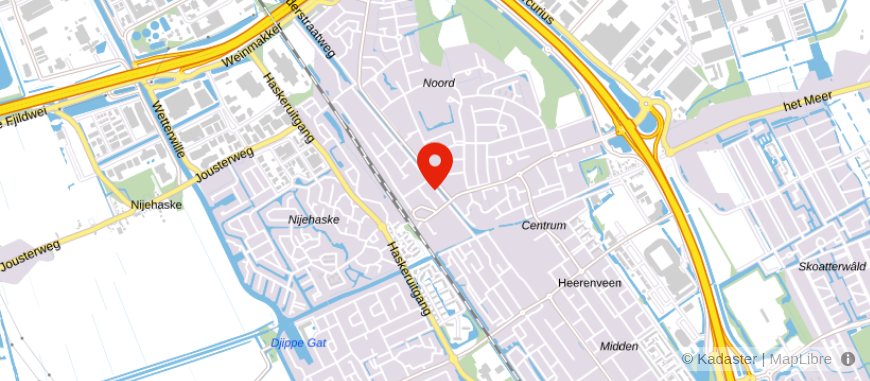 Locatie van Hypotheek Heerenveen