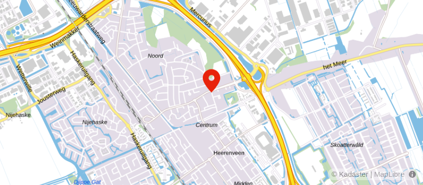 Locatie van Bentacera Pensioenadvies