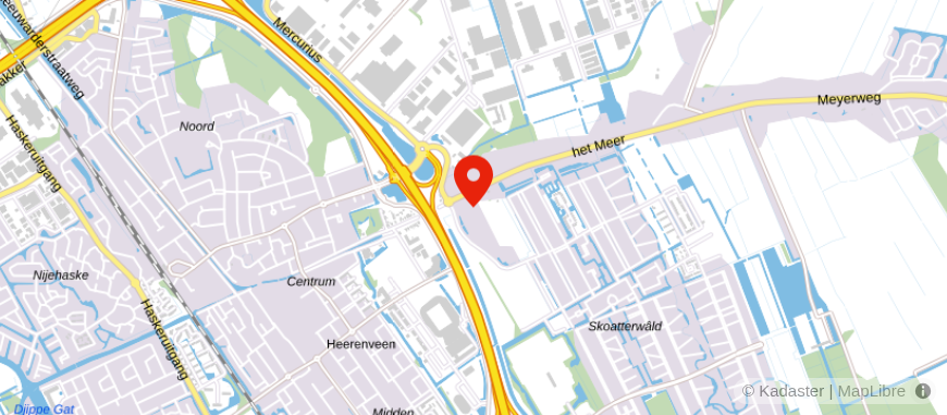 Locatie van STRAX Pensioen B.V.