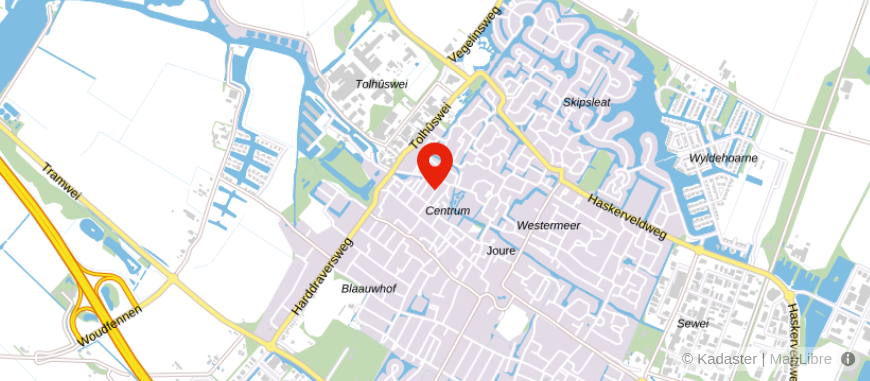 Locatie van Van der Wal & Bergsma