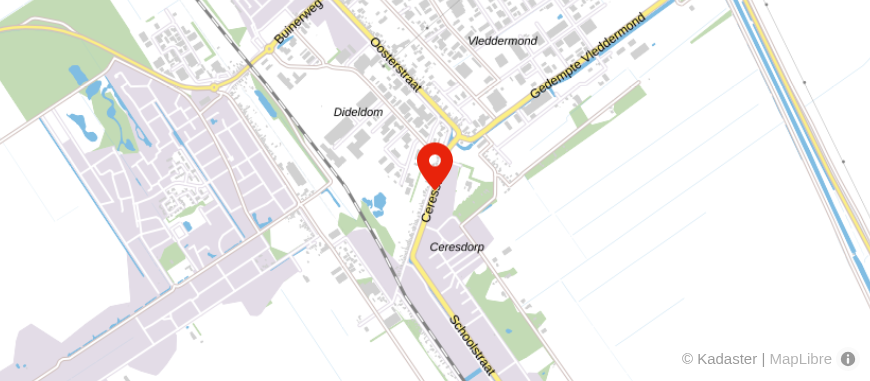 Locatie van Makelaars & Assurantiekantoor Boekelo