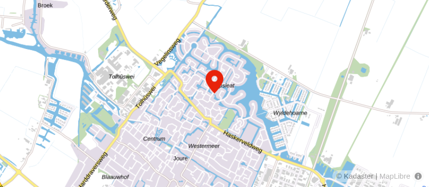 Locatie van AG Joure