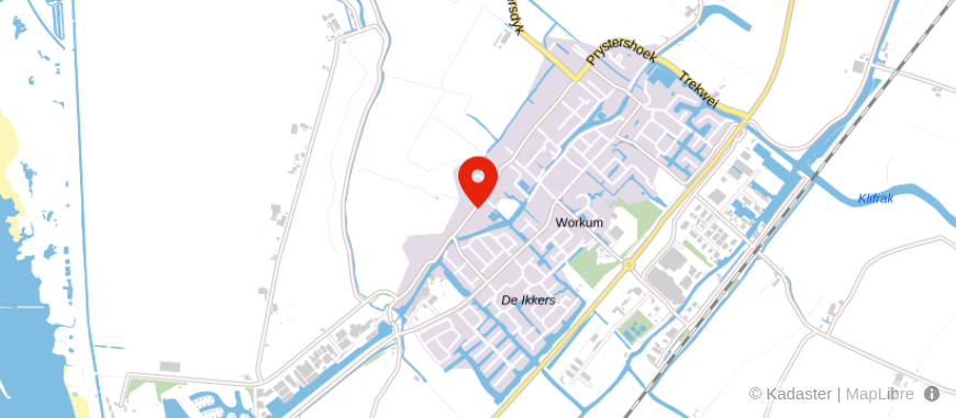 Locatie van Makelaardij P.J. de Jong