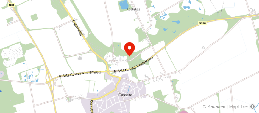 Locatie van Accountantskantoor Ten Cate