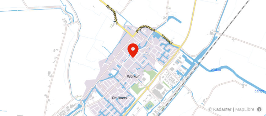 Locatie van Notariskantoor Paauwe