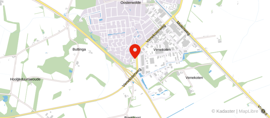 Locatie van De Werven Netwerk Notarissen