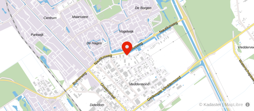 Locatie van Trippel AAA