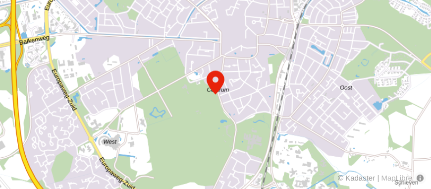 Locatie van Univé Noord-Nederland Assen Triade