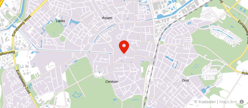 Locatie van Scherp Financieel Advies