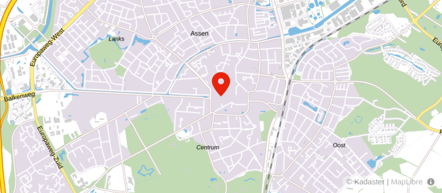Locatie van Hondsrug Finance B.V.