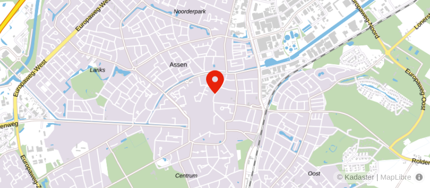 Locatie van Oosting Makelaars