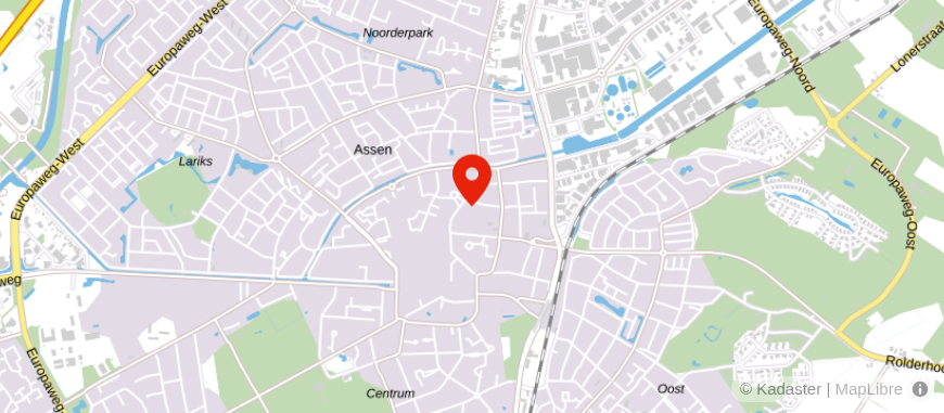 Locatie van Administratiekantoor Assen