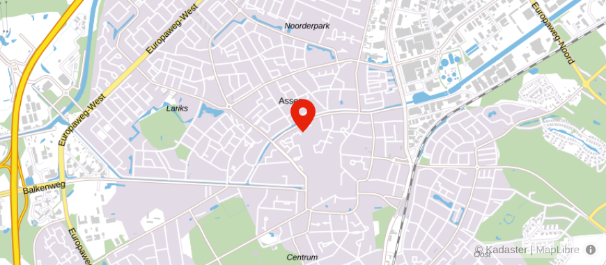 Locatie van De Hypotheker Assen
