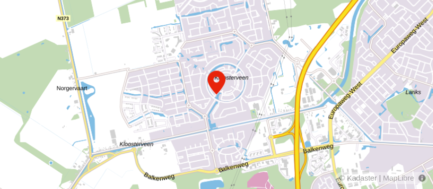Locatie van Administratiekantoor Bouma