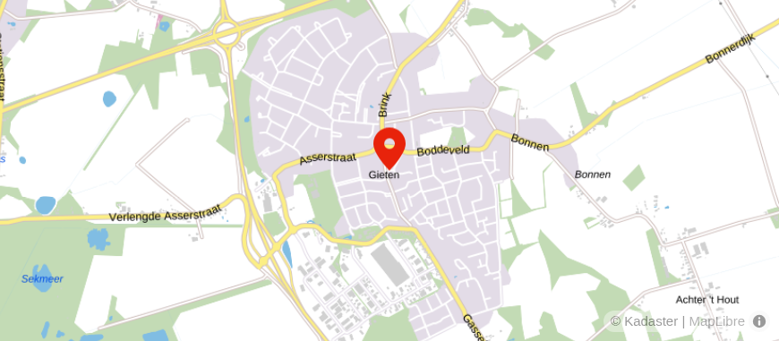 Locatie van Mijn Makelaar Meertens