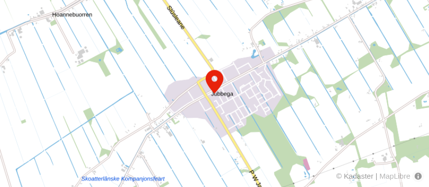Locatie van Bosma & Boonstra