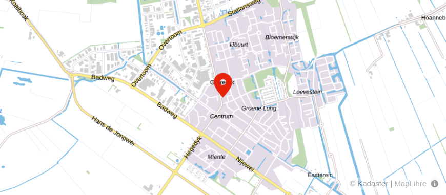Locatie van Hypotheek House Gorredijk