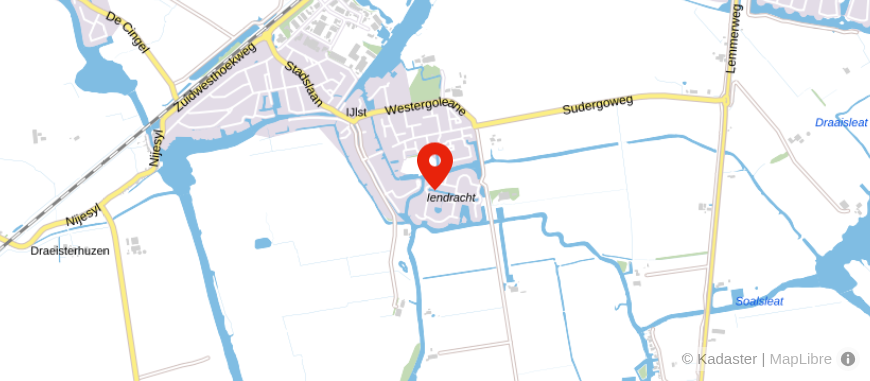 Locatie van Jouke Wijnja Assurantie en PensioenAdvies