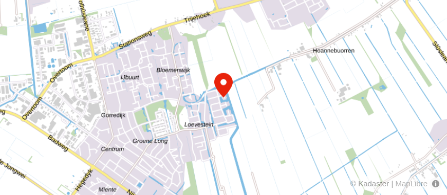 Locatie van Makelaardij Benedictus