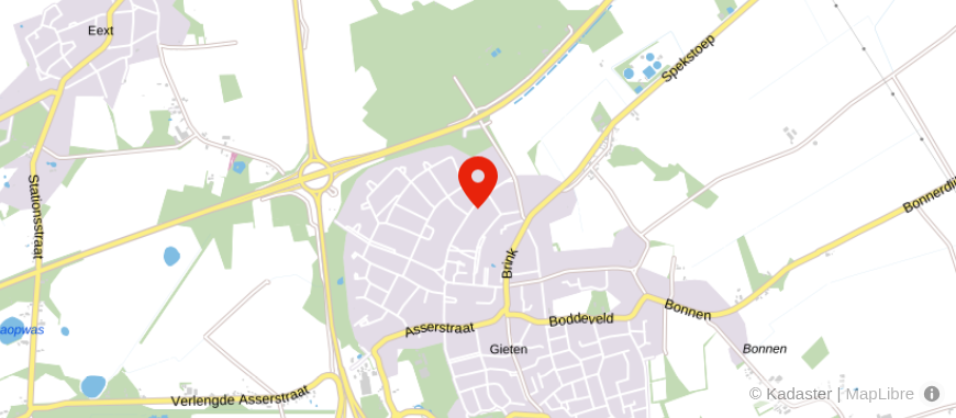 Locatie van Financieel compleet Noord