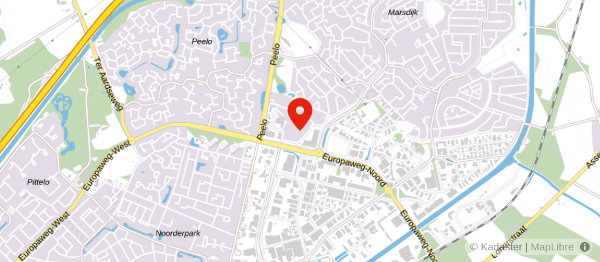 Locatie van RAAD Assen