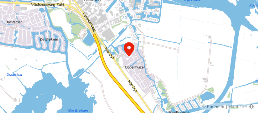 Locatie van Schraa Assurantiën B.V.