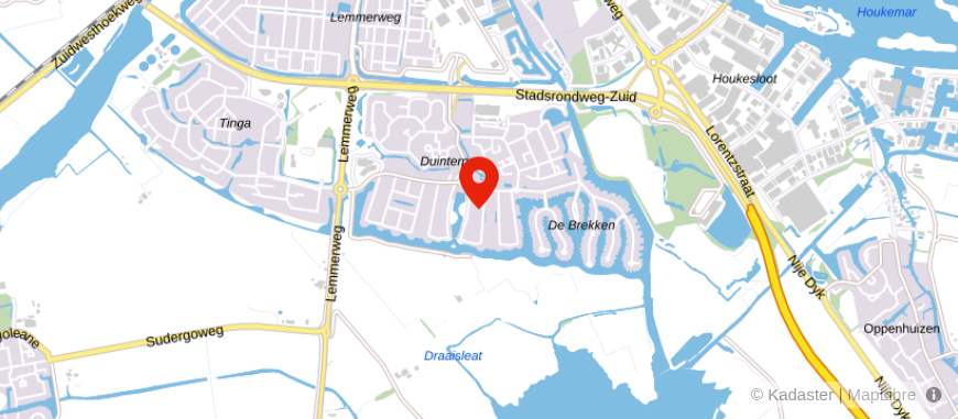 Locatie van Administratiekantoor Bulder Sneek