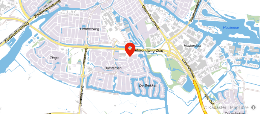 Locatie van Acturance Financiële Diensten