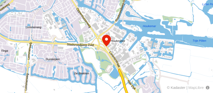 Locatie van MKW Bedrijfsexperts