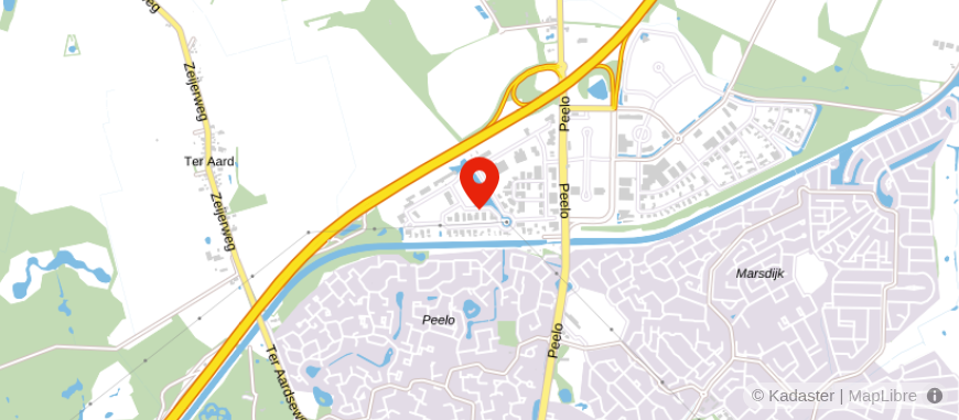 Locatie van Geersing Financieel Advies