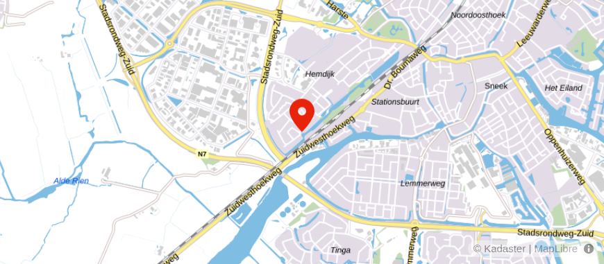 Locatie van van Dalen Makelaardij
