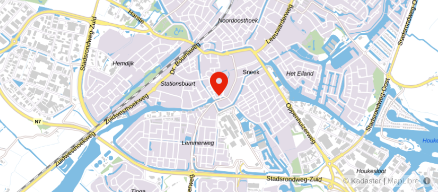 Locatie van Notariskantoor Ellemers