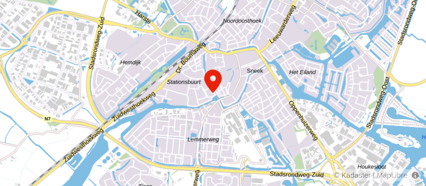Locatie van Assurantiekantoor Osinga