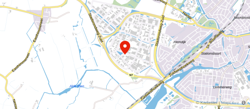 Locatie van BijHeerma Verzekeringen en Pensioenen