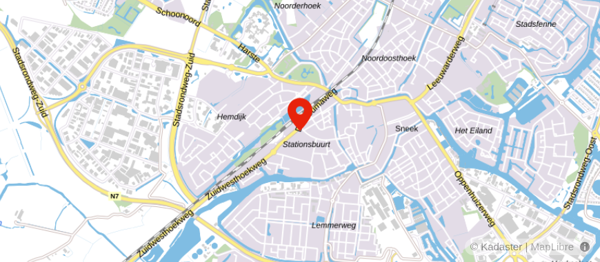 Locatie van Rientjes Notariaat