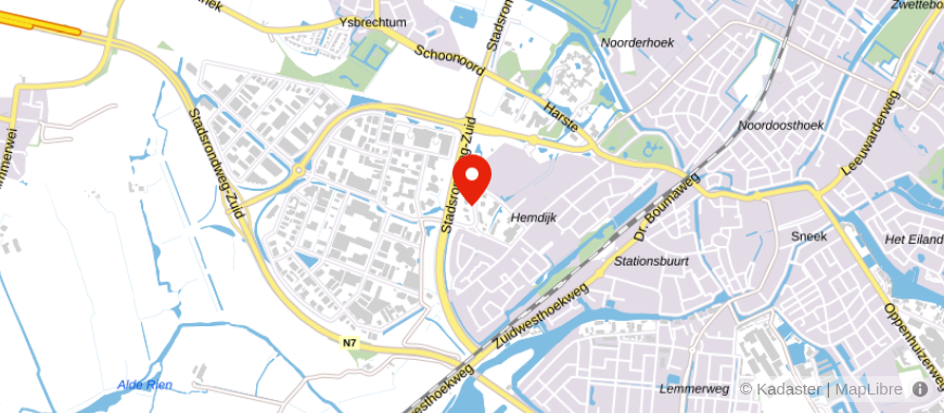 Locatie van Flynth Adviseurs & Accountants