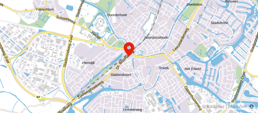 Locatie van Gerrit Dijkstra Hypotheken & Assurantiën
