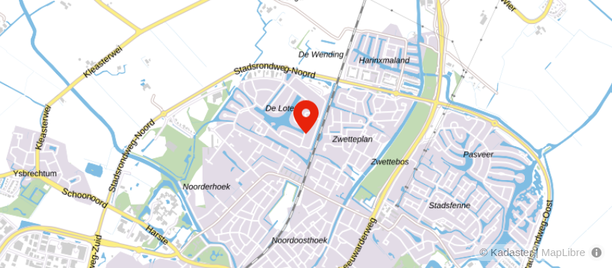 Locatie van Finx Accountants en Belastingadviseurs