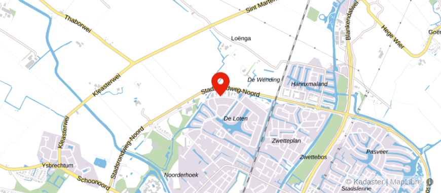 Locatie van Bergman & Postma Financiëel Advies