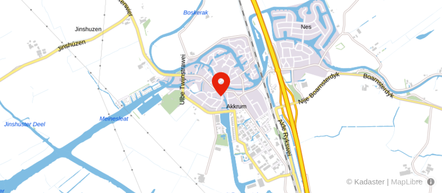 Locatie van Makelaar & Taxateur Wieb Zandberg