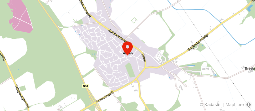 Locatie van Huize Bier Makelaars