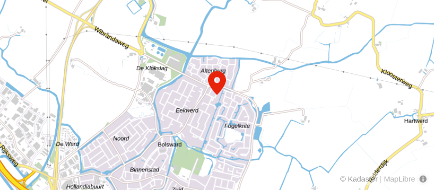 Locatie van Noordfin